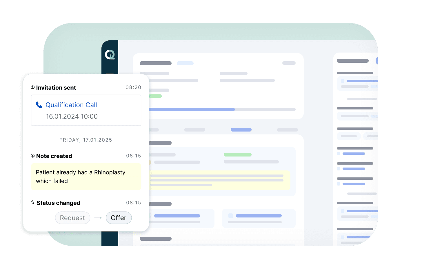 Qunosuite Illustration Patient Management (activities)